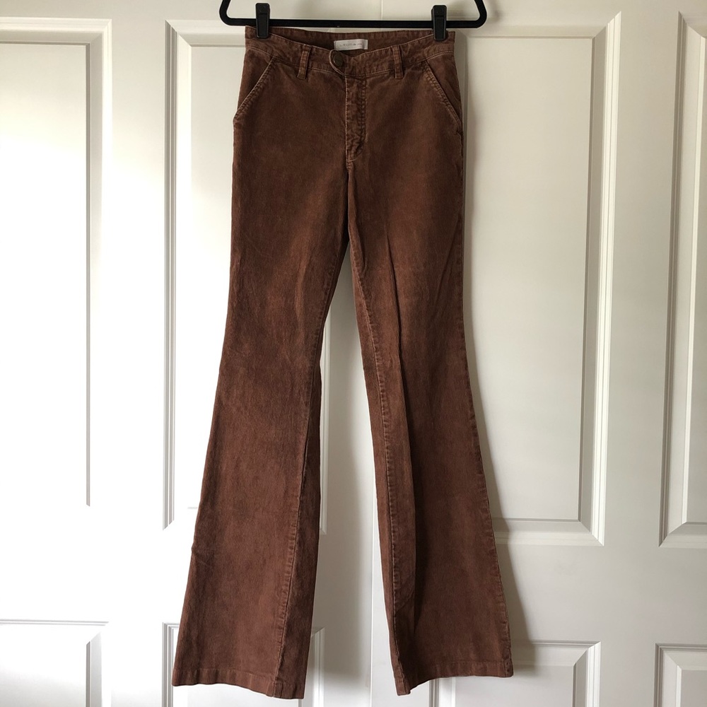 Urban Outfitters High-Waisted Flare Corduroy Pants